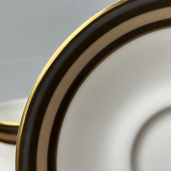 2 Fine Bone China Tea Pairs Cadenza H 5046 Royal Doulton 1976 - Picture 5 of 12